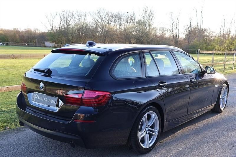 Used BMW 535 M Sport 313 HP (230 kW) 2015 Black Estate