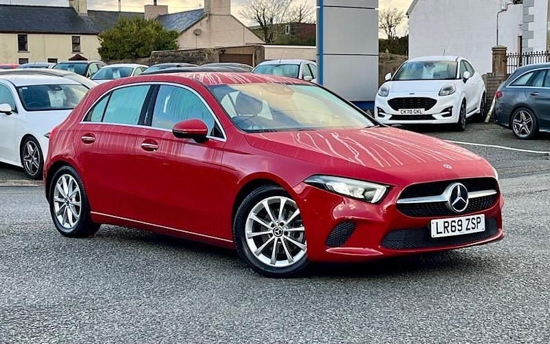 Red Used 2019 Mercedes A200 Premium Hatchback | £14,499 (Good price) - Image 1/4