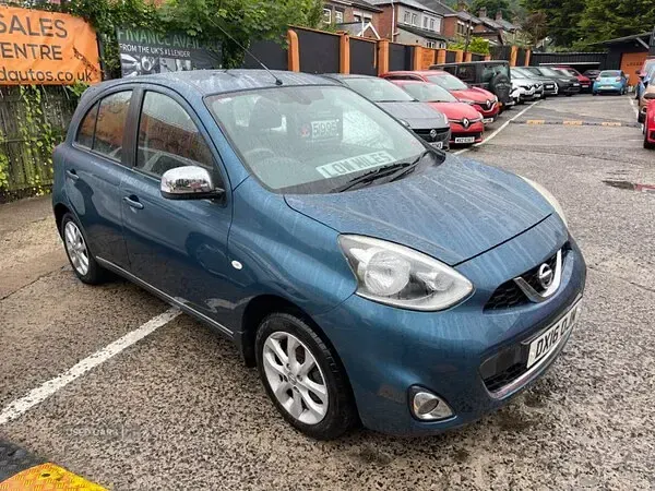 Used Nissan Micra Acenta 80 HP (58 kW) 2016 Blue Hatchback