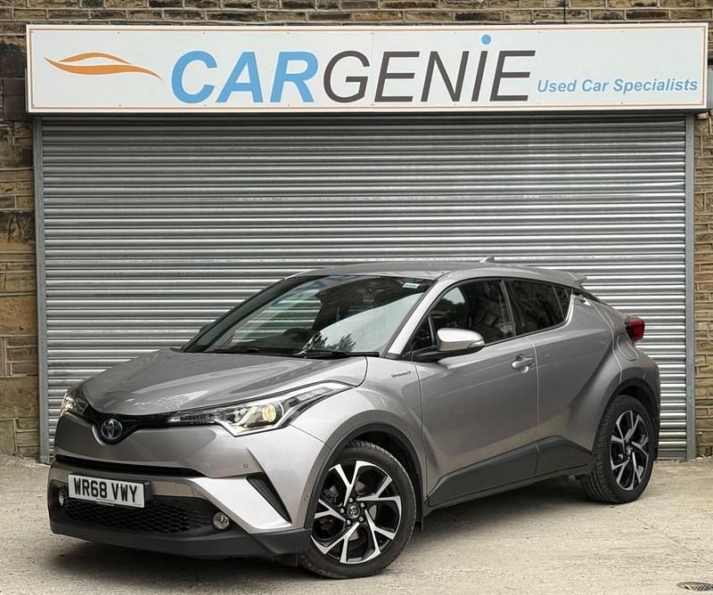 Silver Used 2018 Toyota C-HR Design SUV | £12,995 (Fair price) - Image 1/4