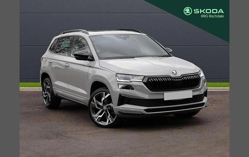 Used Skoda Karoq SportLine 147 HP (108 kW) 2024 Meteor grey SUV