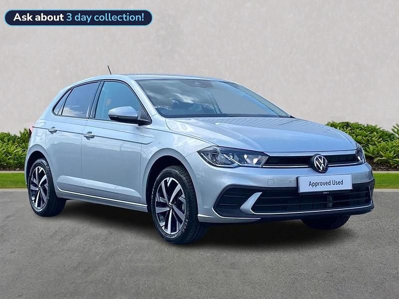 Silver New 2025 VW Polo Match Hatchback | £20,198 (Expensive) - Image 1/4