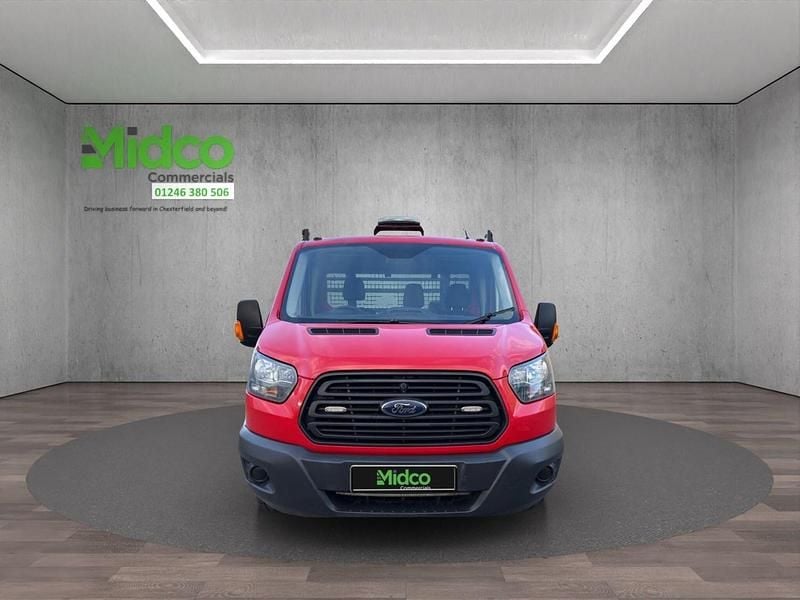 Used Ford Transit 130 HP (95 kW) 2019 Red Cabriolet