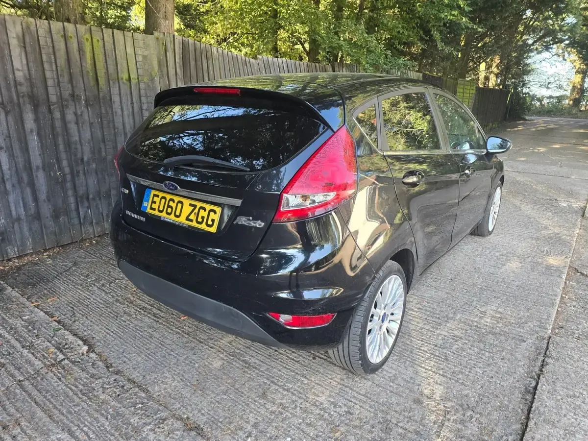 Used Ford Fiesta Titanium 2010 Black Hatchback