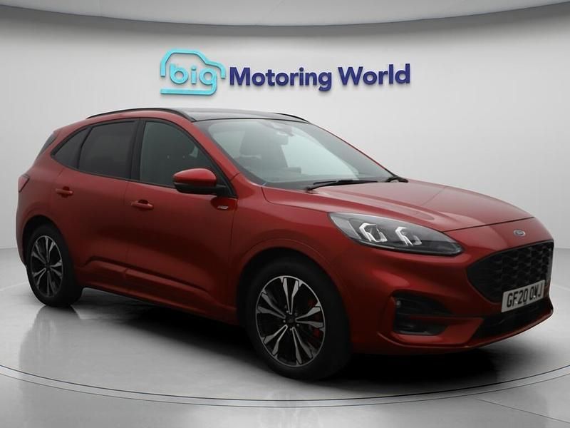 Red Used 2020 Ford Kuga ST-Line X SUV | £17,000 (Fair price) - Image 1/4