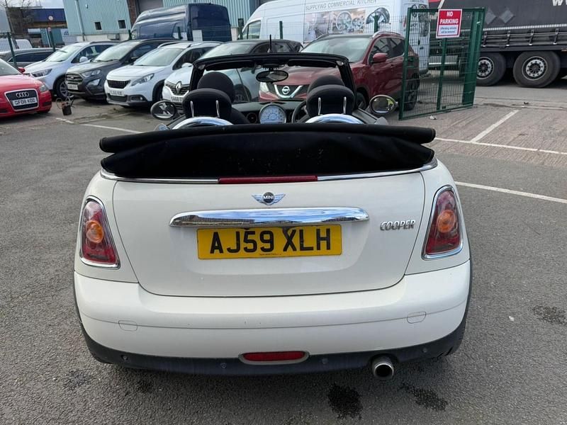 Used Mini Cooper Cabriolet 2009 White Cabriolet