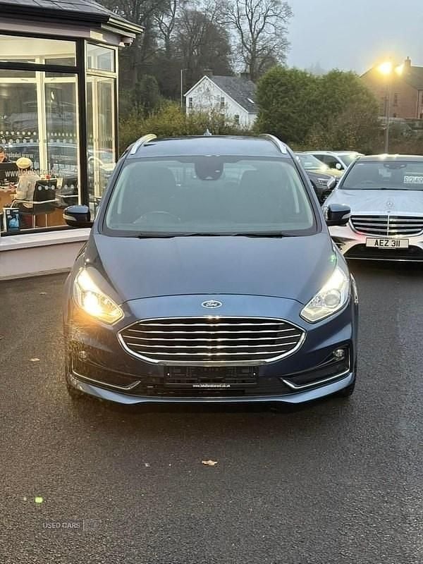 Used Ford Galaxy Titanium 150 HP (110 kW) 2021 Blue MPV