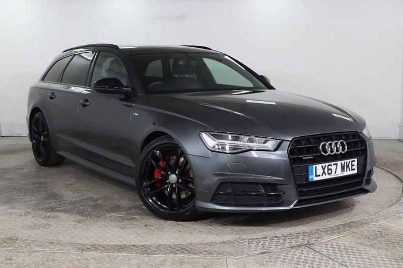 Used Audi A6 Black Edition 272 HP (200 kW) 2017 Grey Estate