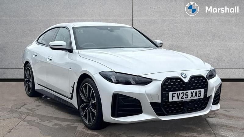 White Used 2025 BMW 420 Gran Coupé M Sport Coupe | £38,694 (Fair price) - Image 1/4