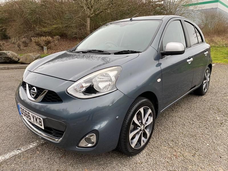 Used Nissan Micra N-TEC 80 HP (58 kW) 2016 Grey Hatchback