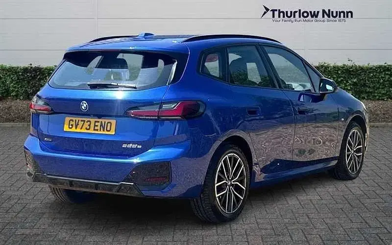 Used BMW 225 Active Tourer M Sport 245 HP (180 kW) 2023 Blue MPV