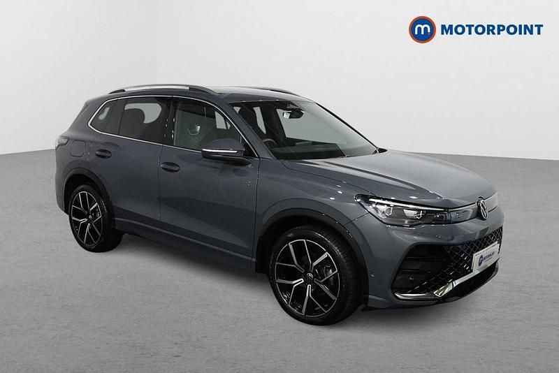 Grey Used 2025 VW Tiguan R-line SUV | £34,449 (Expensive) - Image 1/4