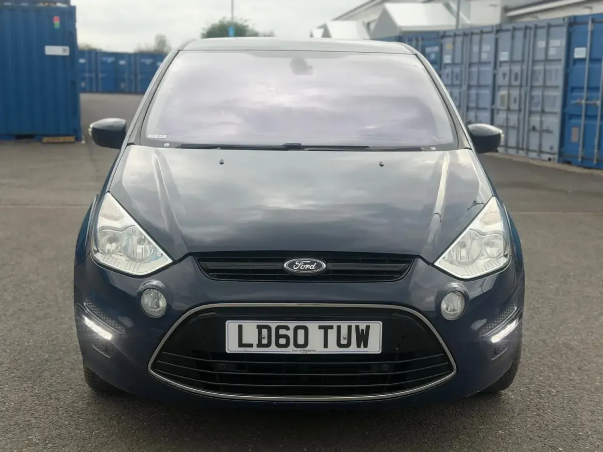 Begagnad Ford S-MAX Titanium 163 HK (119 kW) 2010 Blå Minibuss