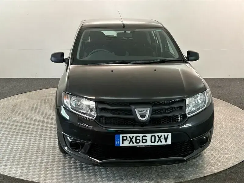 Begagnad Dacia Sandero Ambiance 75 HK (55 kW) 2016 Svart Halvkombi