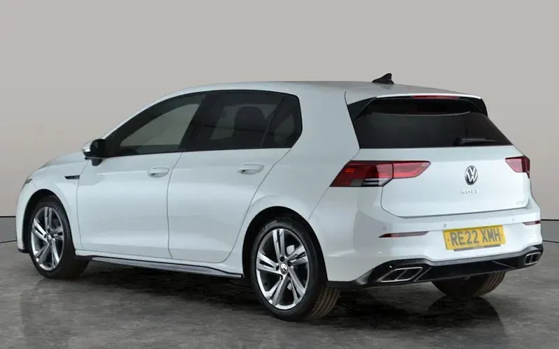 Used VW Golf VIII R-line 150 HP (110 kW) 2022 White Hatchback