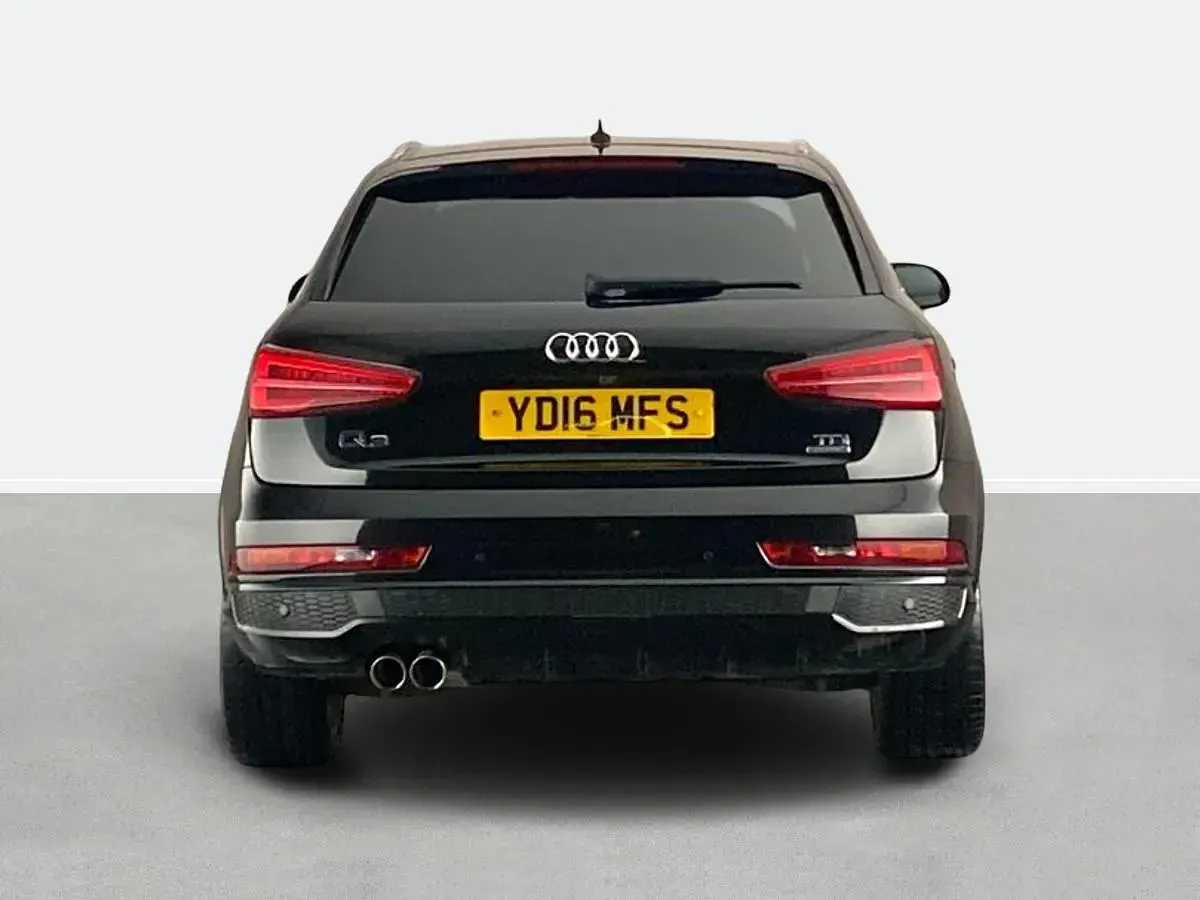 Used Audi Q3 S-line plus 184 HP (135 kW) 2016 Black SUV