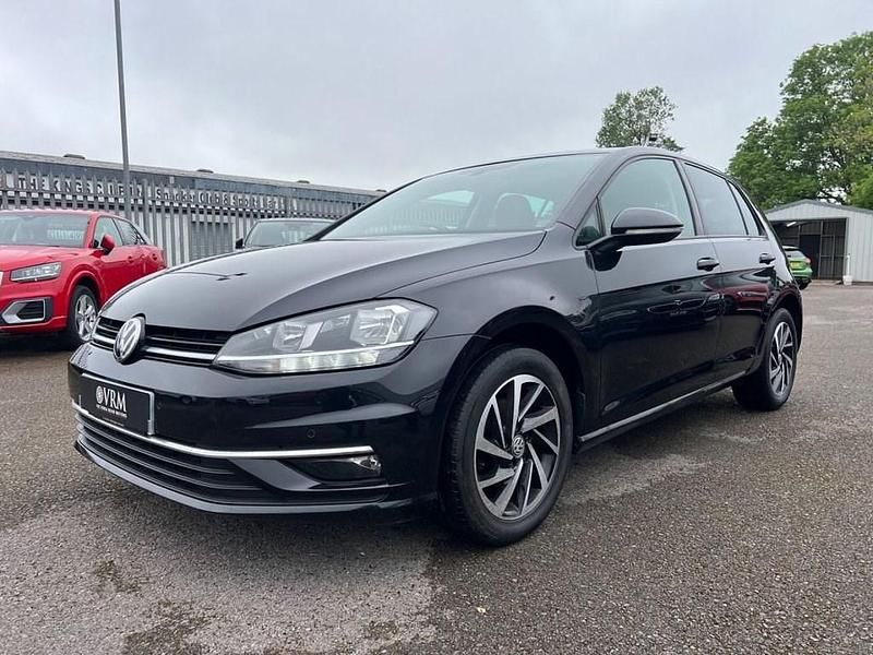 Used VW Golf VII Match 115 HP (84 kW) 2019 Black Hatchback