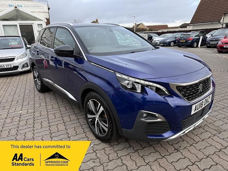 Used Peugeot 3008 GT-line 2018 Blue SUV