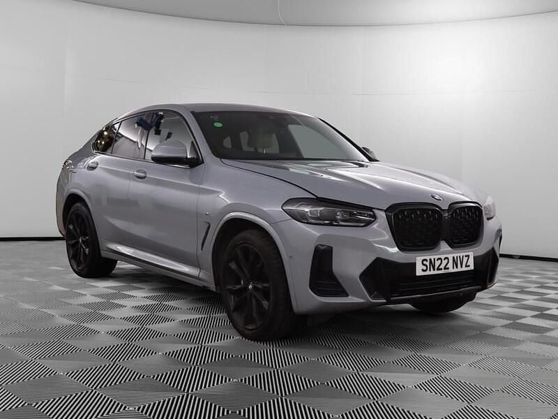 Grey Used 2022 BMW X4 M Sport SUV | £32,990 (Super price) - Image 1/4