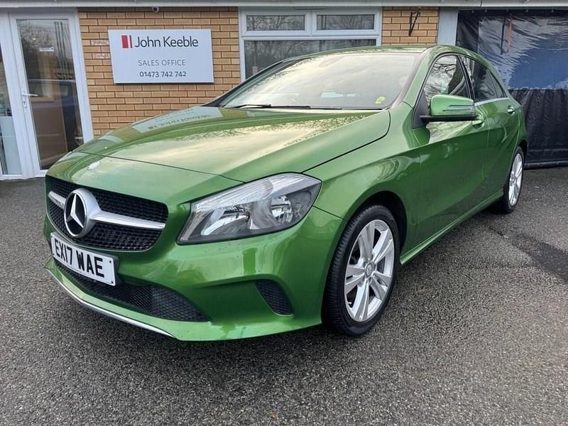 Green Used 2017 Mercedes A180 Hatchback | £12,299 (Good price) - Image 1/4