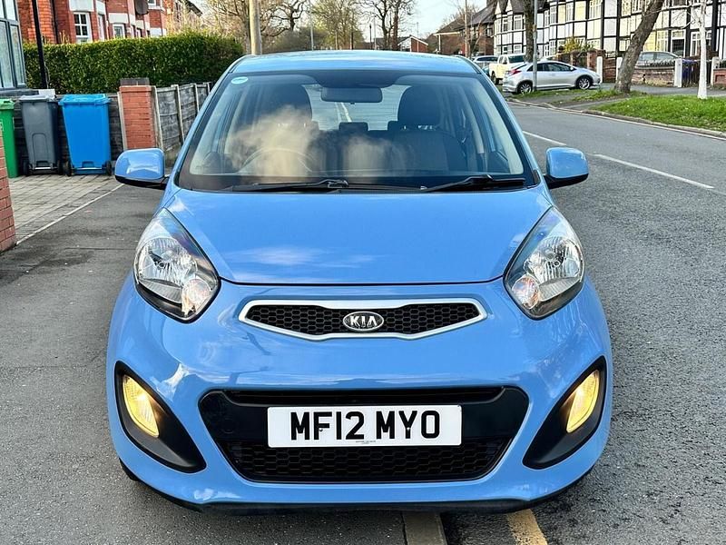 Used Kia Picanto 2012 Blue Hatchback