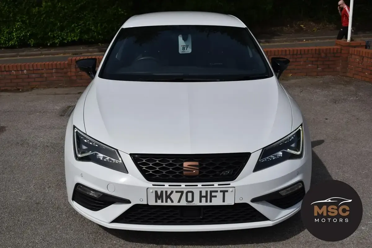 Used Seat Leon Cupra 290 290 HP (213 kW) 2020 White Hatchback