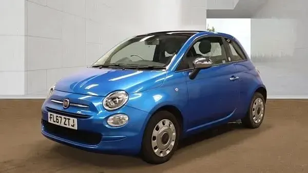 Used Fiat 500 Mirror 69 HP (50 kW) 2017 Blue Hatchback