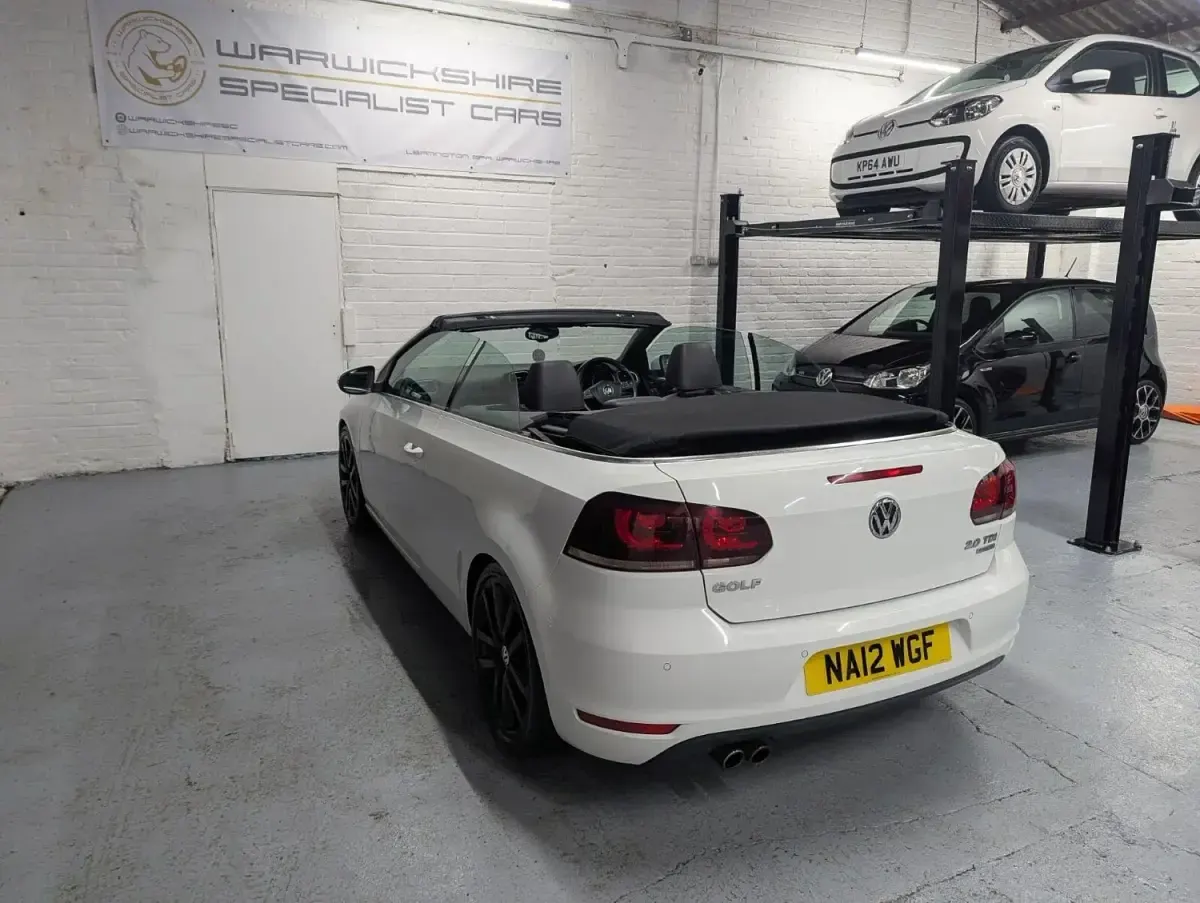 Usado VW Golf Cabriolet GT 140 HP (102 kW) 2012 Branco Cabrios