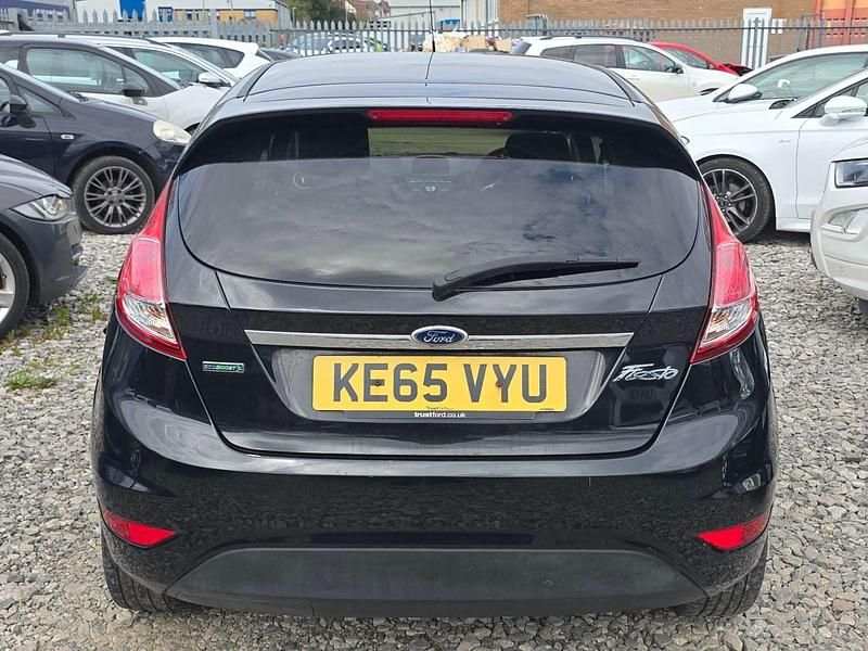 Used Ford Fiesta Titanium 2015 Black Hatchback