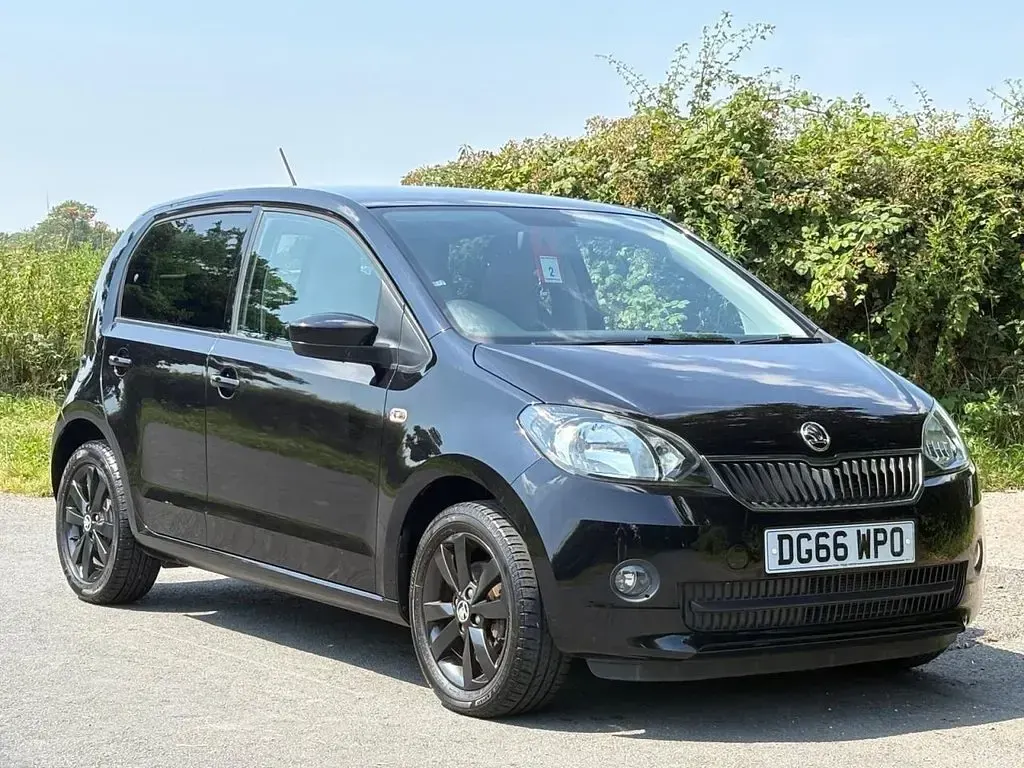 Used Skoda Citigo 75 HP (55 kW) 2016 Black Hatchback