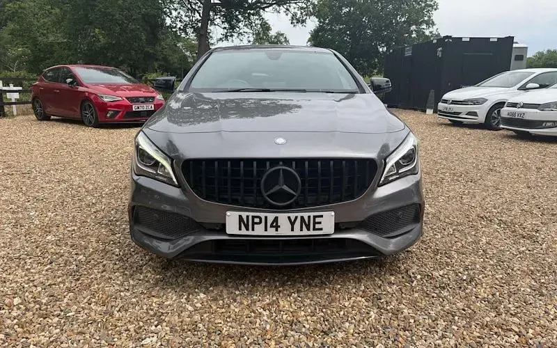 Used Mercedes CLA220 AMG line 177 HP (130 kW) 2017 Grey Sedan