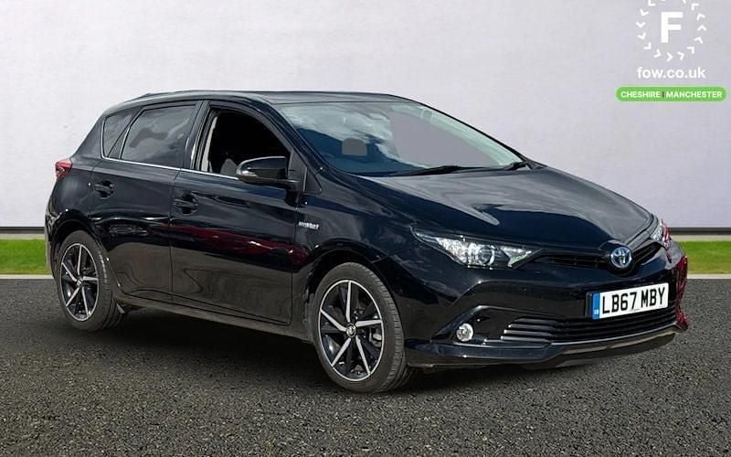 Black Used 2018 Toyota Auris Hybrid Design Hatchback | £14,699 (Fair price) - Image 1/3