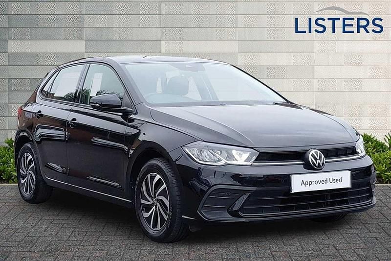 Black Used 2022 VW Polo Life Hatchback | £15,950 (Fair price) - Image 1/4