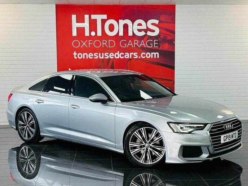 Used Audi A6 S-Line 286 HP (210 kW) 2019 Silver Sedan