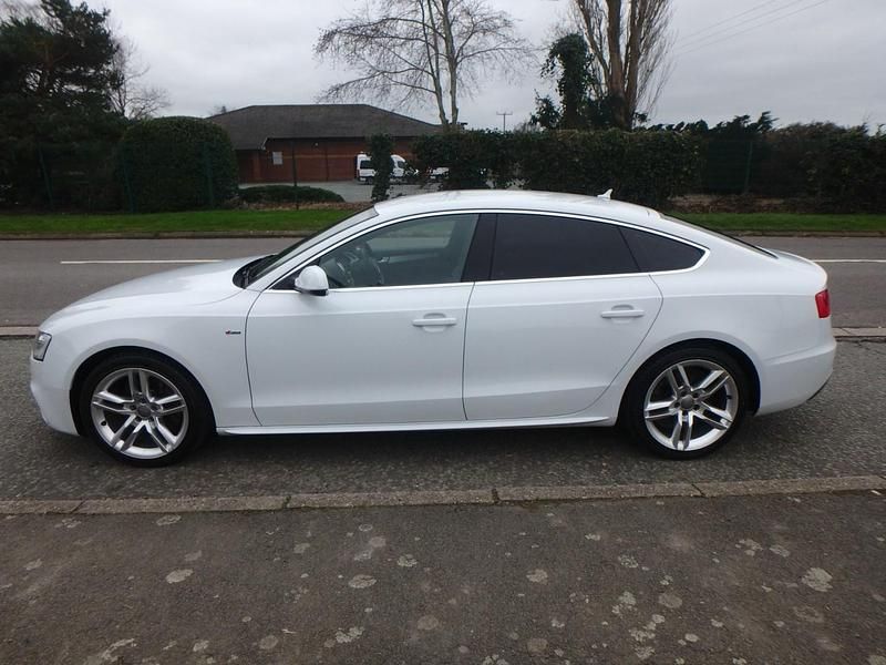 Used Audi A5 S-Line 2025 White Hatchback