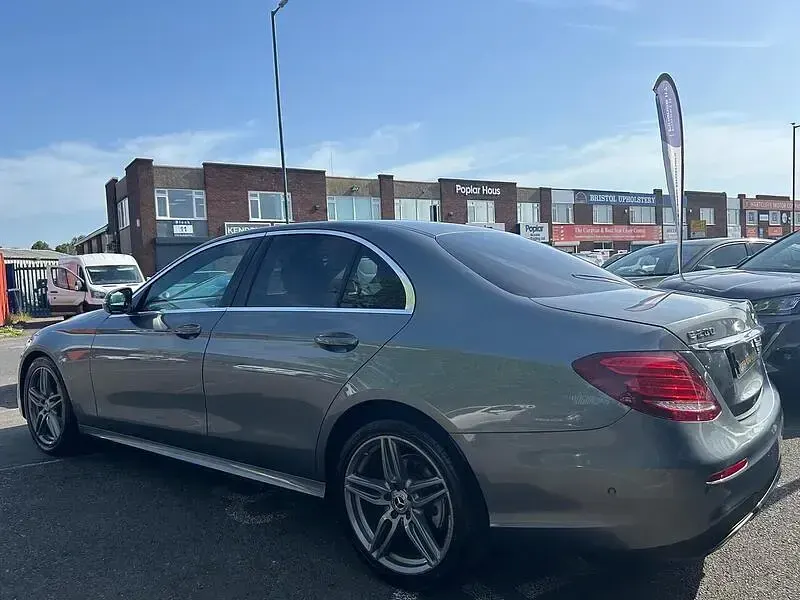 Used Mercedes E200 AMG line 184 HP (135 kW) 2019 Grey Sedan