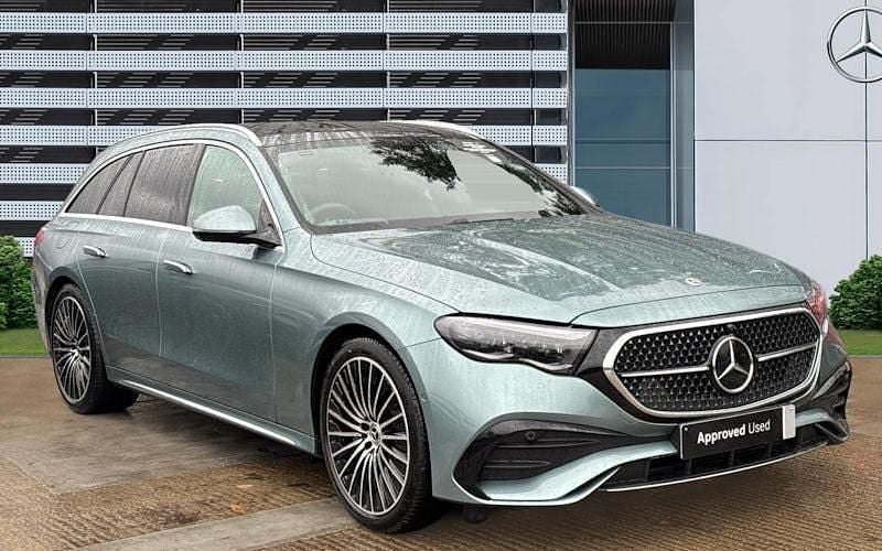 Used 2025 Mercedes E200 AMG Line Premium Plus Estate | £54,178 - Image 1/4