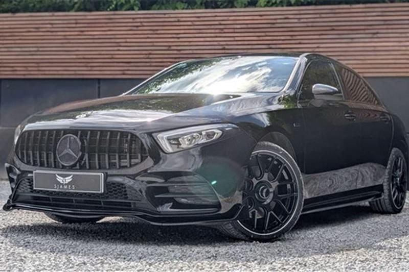 Black Used 2019 Mercedes A180 Executive Sedan | £16,990 (Fair price) - Image 1/4