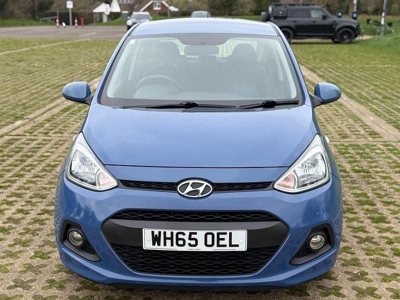 Used Hyundai i10 SE 66 HP (48 kW) 2016 Blue Hatchback