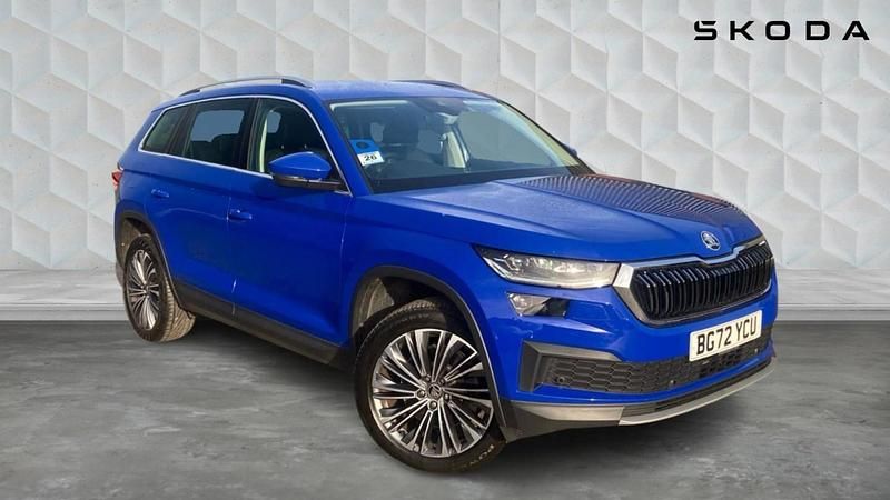 Used Skoda Kodiaq SE L Executive 147 HP (108 kW) 2023 Blue SUV