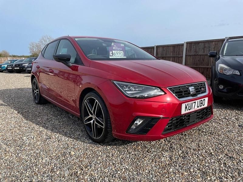 Red Used 2017 Seat Ibiza FR Hatchback | £6,995 (Expensive) - Image 1/4