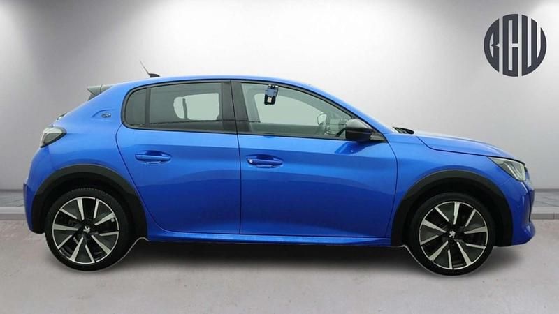 Used Peugeot e-208 GTi 100 kW (136 HP) 2020 Blue Hatchback