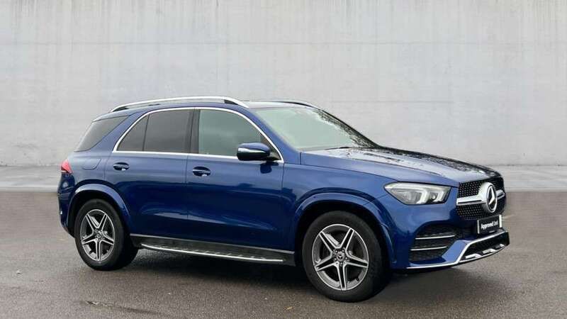 Blue Used 2020 Mercedes GLE300 Premium SUV | £37,284 - Image 1/4
