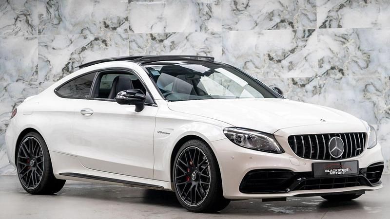 White Used 2024 Mercedes C63 AMG Premium Plus Coupe | £65,989 - Image 1/4