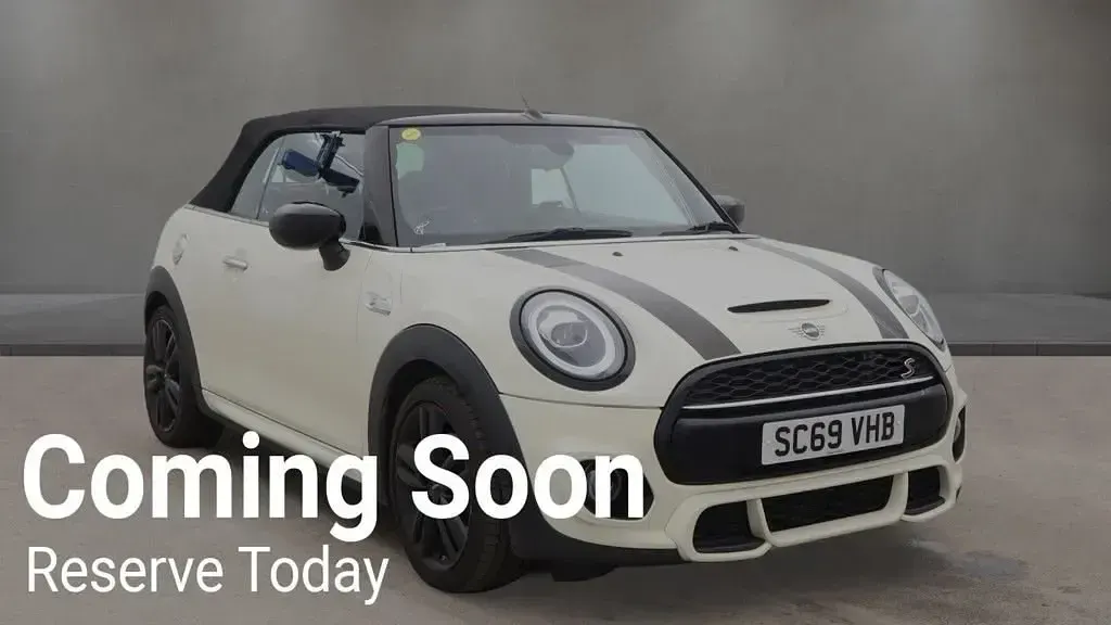 Używany Mini Cooper S Cabriolet Sport 192 KM (141 kW) 2019 Biały Kabriolet