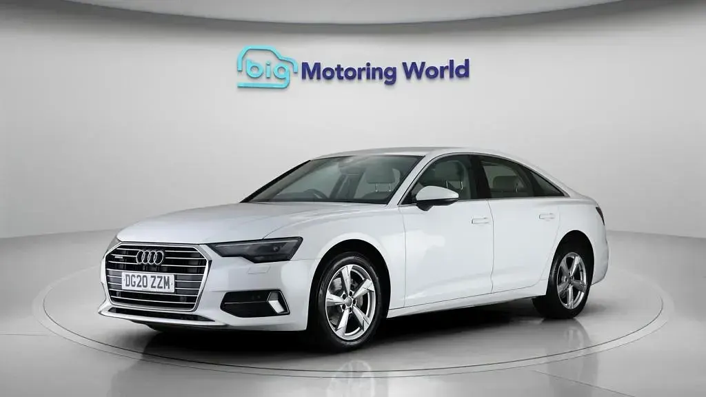 Used Audi A6 Sport 204 HP (150 kW) 2020 White Sedan