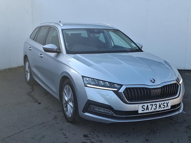 Silver Used 2023 Skoda Octavia SE L Estate | £17,998 (Fair price) - Image 1/4