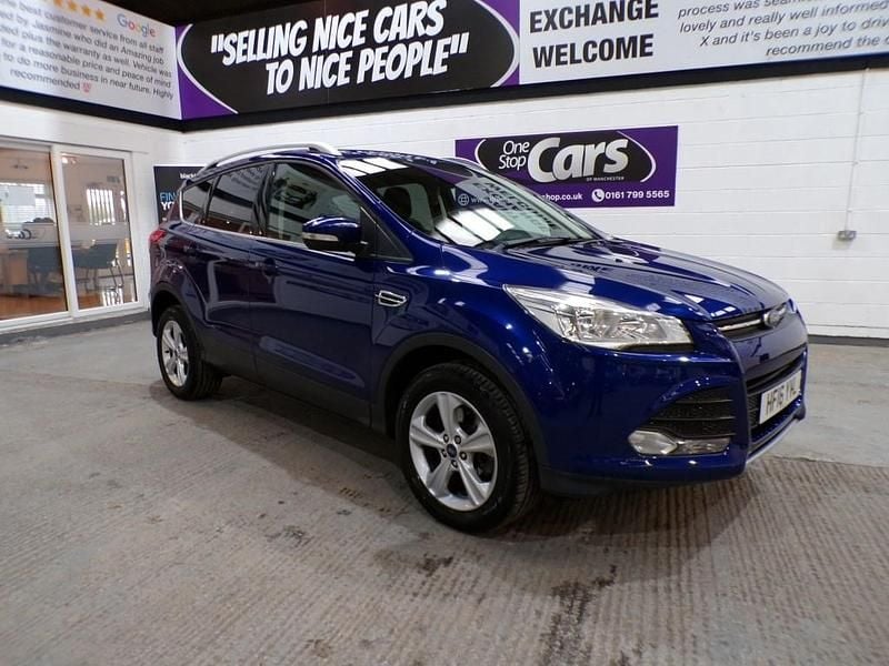 Used Ford Kuga Zetec 150 HP (110 kW) 2016 Blue SUV