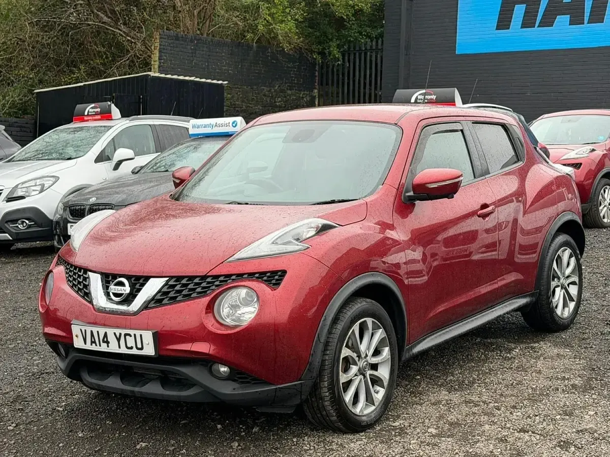 Used Nissan Juke Tekna 110 HP (80 kW) 2014 Red SUV