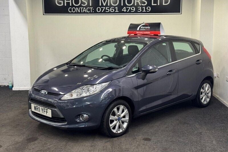 Grey Used 2011 Ford Fiesta Zetec Hatchback | £2,750 (Good price) - Image 1/1